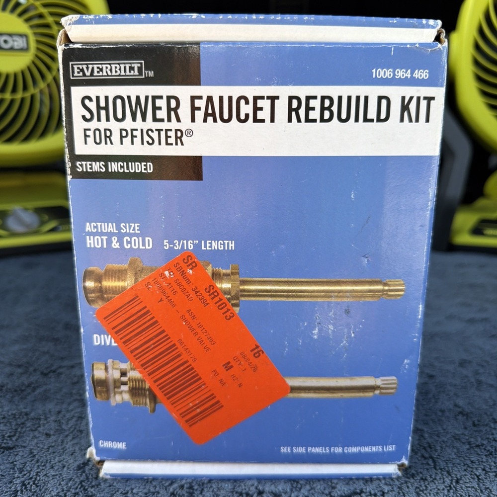 Everbilt 3-Handle Shower Valve Rebuild Kit for Pfister Tub/Shower 85923